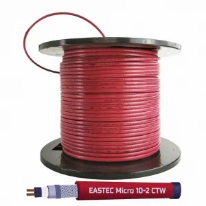 Греющий кабель с пищевой оболочкой EASTEC MICRO 10-CTW, SRL 10-2CR M=10W