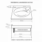 Раковина над стиральной машиной Лавандерия 60*50 белая 1Марка